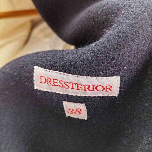 ドレステリア DRESSTERIOR ウール メルトン ピーコート レディース EUR:38