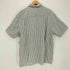 アルファニ ALFANI レーヨンポリ 半袖ストライプシャツ メンズ import:XL