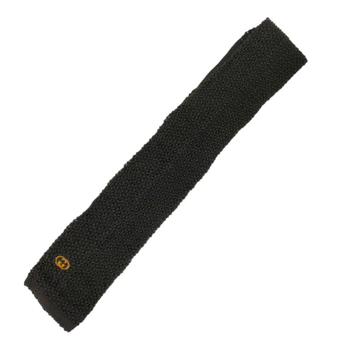 グッチ GUCCI インターロッキングGロゴ シルク スクエアタイ メンズ