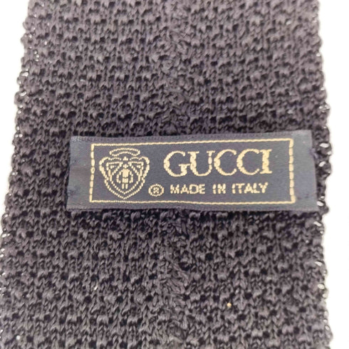 グッチ GUCCI インターロッキングGロゴ シルク スクエアタイ メンズ
