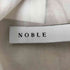 ノーブル Noble シルキー コットン スプリングカラー シャツ レディース