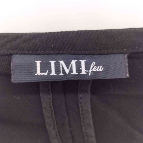 リミフゥ LIMI feu レーヨンギャバジン シャツドレス 変形デザイン レディース