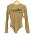 エムエムシックスメゾンマルジェラ MM6 Maison Margiela Long Sleeve Jersey Logo Bodysuit ボディスーツ レディース import:S