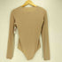 エムエムシックスメゾンマルジェラ MM6 Maison Margiela Long Sleeve Jersey Logo Bodysuit ボディスーツ レディース import:S
