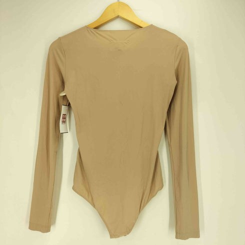 エムエムシックスメゾンマルジェラ MM6 Maison Margiela Long Sleeve Jersey Logo Bodysuit ボディスーツ レディース import:S