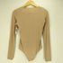 エムエムシックスメゾンマルジェラ MM6 Maison Margiela Long Sleeve Jersey Logo Bodysuit ボディスーツ レディース import:S