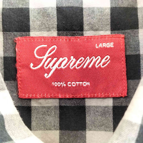 シュプリーム Supreme CHECK SHIRT メンズ import:L