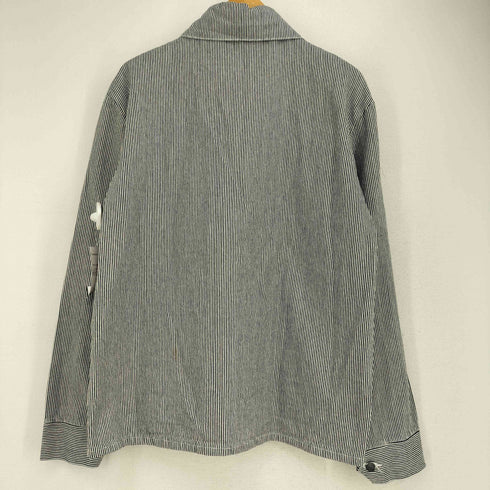 ポインター POINTER USA製 ヒッコリーカバーオールジャケット メンズ import:S