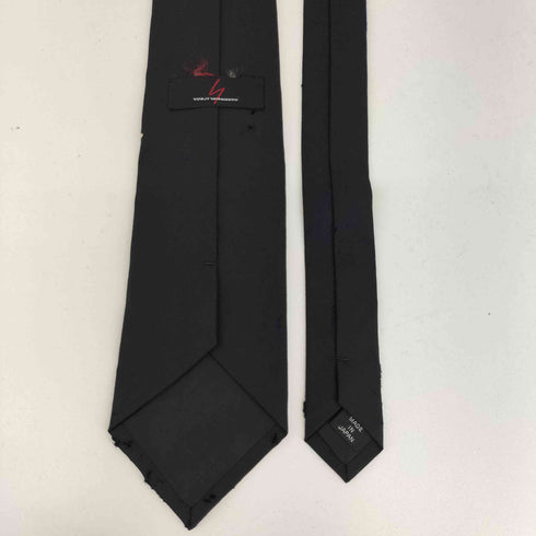 ヨウジヤマモト Yohji Yamamoto 英字プリント ネクタイ メンズ