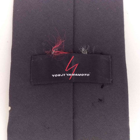 ヨウジヤマモト Yohji Yamamoto 英字プリント ネクタイ メンズ
