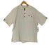 コットンバンドカラープルオーバーシャツ メンズ import:XL