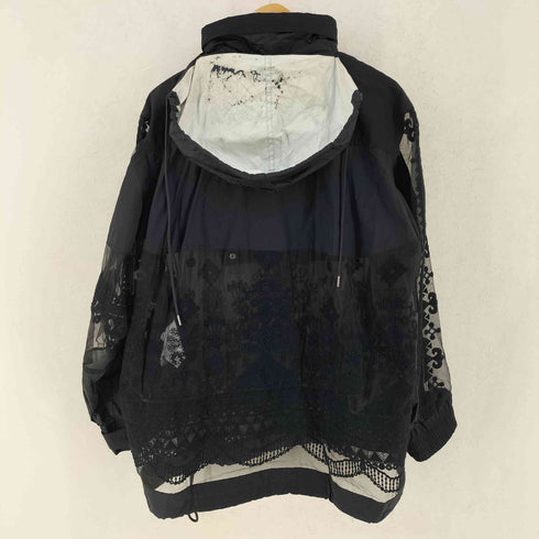 サカイ Sacai レース ドッキング フーデッド ジャケット レディース 3