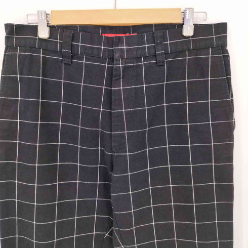 シュプリーム Supreme 14ss Windowpane Work Pant メンズ US:34-35