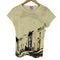 ポールスミスプラス Paul+ Paul Smith グラフィックプリント 半袖 Tシャツ レディース M