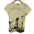 ポールスミスプラス Paul+ Paul Smith グラフィックプリント 半袖 Tシャツ レディース M