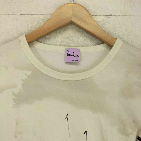 ポールスミスプラス Paul+ Paul Smith グラフィックプリント 半袖 Tシャツ レディース M