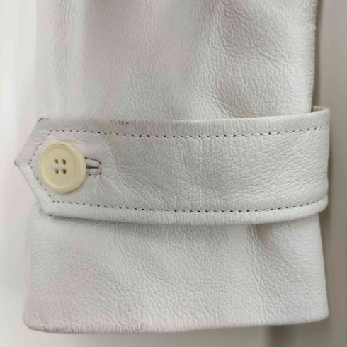 オットー otto collection ピッグレザー ダブル チェスター コート レディース import:L
