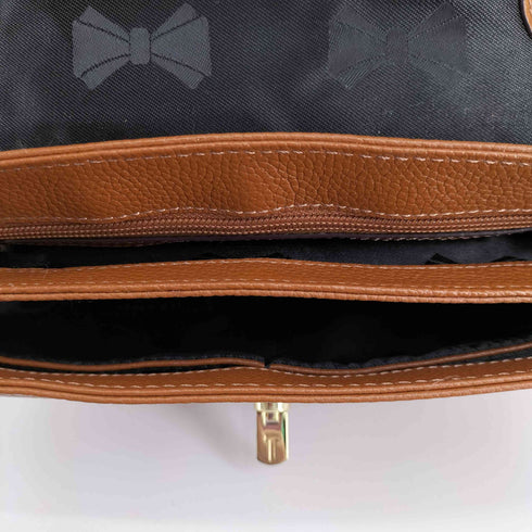 テッドベーカー TED BAKER Sophina Circle Lock Suede Shoulder Bag メンズ