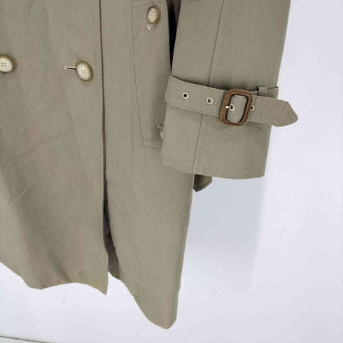 マッキントッシュ Mackintosh スコットランド製 裏地チェック トレンチコート レディース FR:34