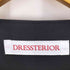 ドレステリア DRESSTERIOR ノーカラー 比翼 ウール コート レディース