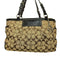 コーチ COACH プリーテッド シグネチャー ギャラリー トートバッグ レディース