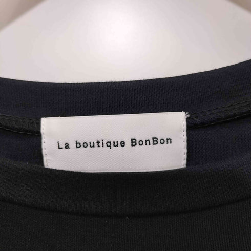 ラブティックボンボン La boutique BonBon リップルボリュームスリーブカットソー レディース FREE
