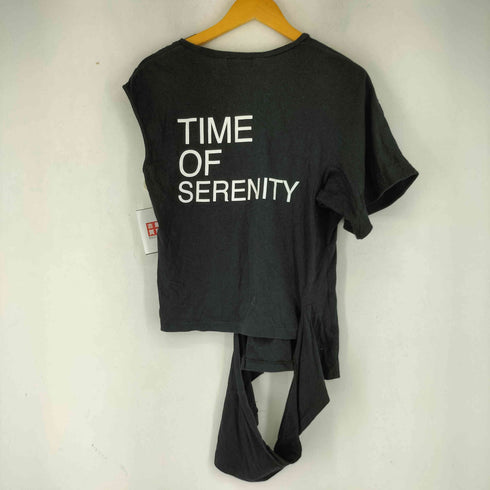 アンダーカバー UNDERCOVER TIME OF RAGE カットオフ 半袖 Tシャツ レディース JPN:2