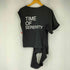 アンダーカバー UNDERCOVER TIME OF RAGE カットオフ 半袖 Tシャツ レディース JPN:2