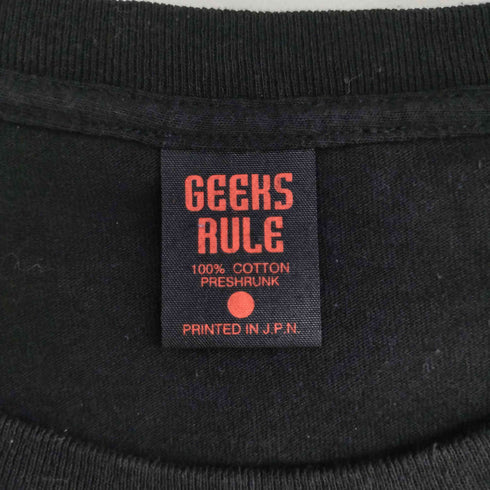 ギークスルール GEEKS RULE 15 SILKSCREEN PRINTING T SHIRT ムービープリント 半袖Tシャツ メンズ import:XXL