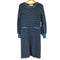 HANAE MORI ALMA EN ROSE ツイードデザイン ニットワンピース レディース JPN:38
