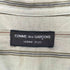 コムデギャルソンオムプリュス COMME des GARCONS HOMME PLUS 80~90s フロント貝ボタン 開襟 ストライプ シルク オープンカラーシャツ メンズ