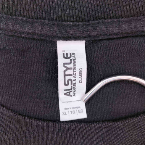 アルスタイル alstyle フロントプリント 長袖Tシャツ メンズ import:XL