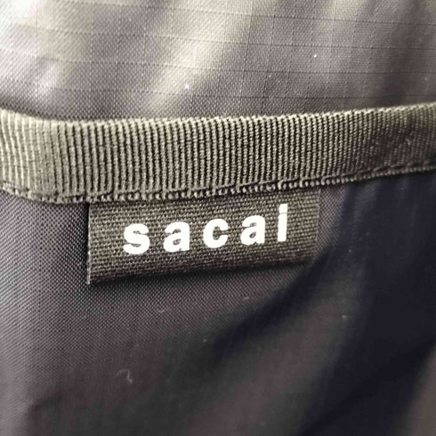 サカイ Sacai ×CITY COUNTRY CITY ロゴプリントナイロンバッグ レディース