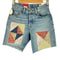 リーバイス Levis 90S カットオフショートパンツ ミディアムインディゴ PATTERN レディース 24