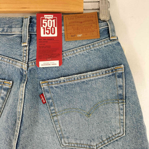 リーバイス Levis 90S カットオフショートパンツ ミディアムインディゴ PATTERN レディース 24