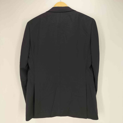 SUIT SQUARE UNIVERSAL QUALITY WASHABLE 2B 背抜き 本切羽 ウール テーラードジャケット メンズ 170cm-4Drop