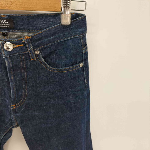 アーペーセー A.P.C. ボタンフライ スキニーデニム レディース UK:25