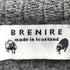 BRENIRE 英国製 スウェード カウレザー 切替 ウールニットジャケット メンズ import:L