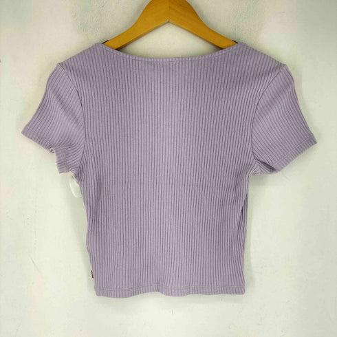 リーバイス Levis 半袖シャツ パープル ROSE レディース JPN:L