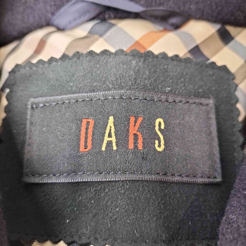 ダックス DAKS アンゴラ カシミヤ混 ウールコート メンズ JPN:M