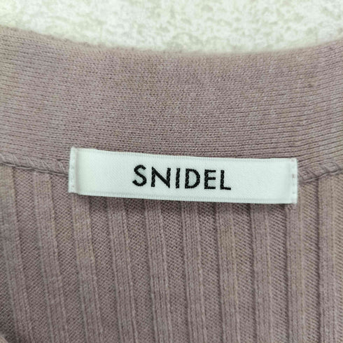 スナイデル snidel スリットニットワンピ レディース ONE SIZE