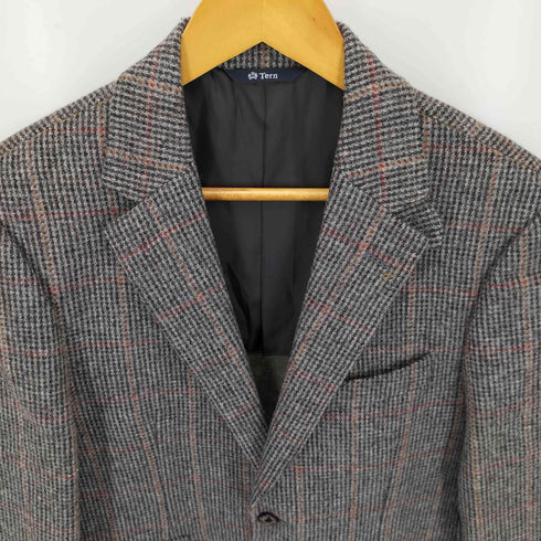 Tern MOON社 Shetland Wool 2Bクルミボタン ツイードジャケット メンズ 21