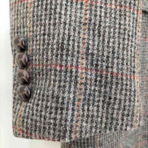 Tern MOON社 Shetland Wool 2Bクルミボタン ツイードジャケット メンズ 21