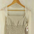 アンドマリー AND MARY BETTY SHIRRING MINI DRESS レディース F