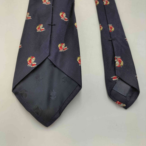 ブルックスブラザーズ BROOKS BROTHERS USA製 サンタクロース柄 シルク ネクタイ メンズ