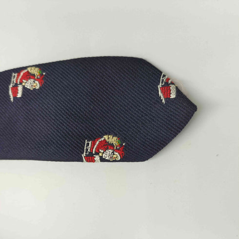 ブルックスブラザーズ BROOKS BROTHERS USA製 サンタクロース柄 シルク ネクタイ メンズ