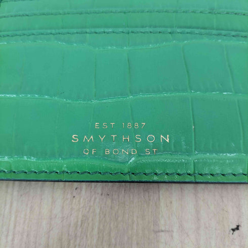 スマイソン smythson クロコダイル カードケース レディース