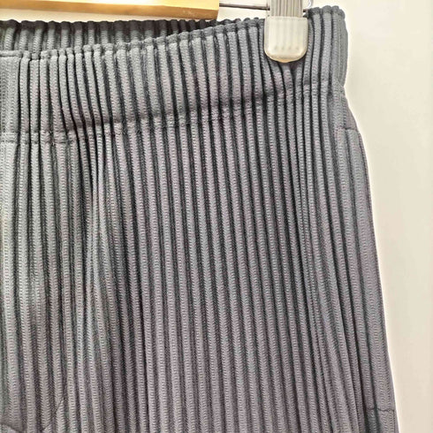 オムプリッセイッセイミヤケ HOMME PLISSE ISSEY MIYAKE 25AW BASICS 消し プリーツ 加工 イージー パンツ メンズ JPN:2