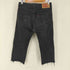 リーバイス Levis エジプト製 ボタン裏3757 501 ボタンフライブラックデニムパンツ メンズ 34
