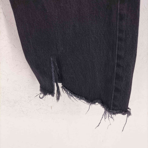 リーバイス Levis エジプト製 ボタン裏3757 501 ボタンフライブラックデニムパンツ メンズ 34